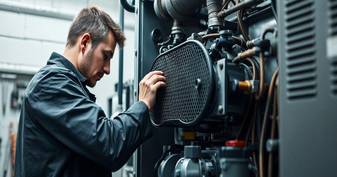 Conserto de Trocador de Calor Eficiente